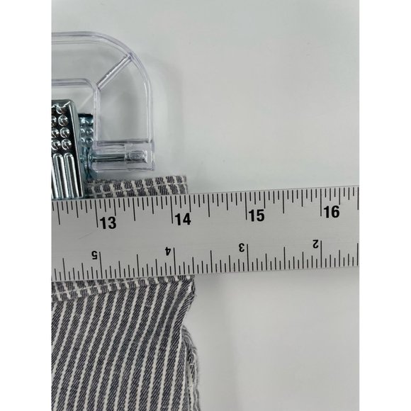 Free People Women's Skinny Stretch Hickory Striped Pants Size 27 Gray/White - Picture 8 of 8